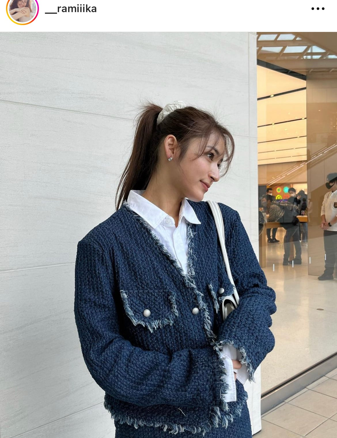 ＜Sサイズ１点即納＞＜ラミカ様ご愛用＞デニムフリンジノーカラージャケットセットアップ - select store mirror me＜Sサイズ１点即納＞＜ラミカ様ご愛用＞デニムフリンジノーカラージャケットセットアップ201627114mirror meselect store mirror me201627114【即納】S