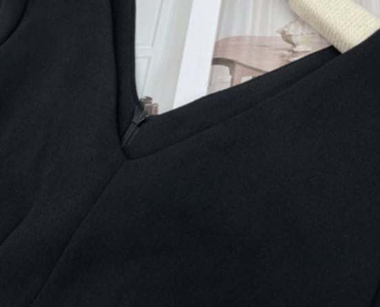 ＜Sサイズ１点即納＞【動画あり】美ラインVネックシックブラックワンピース - select store mirror me＜Sサイズ１点即納＞【動画あり】美ラインVネックシックブラックワンピース179539039mirror meselect store mirror me179539039【即納】S