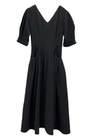 ＜Sサイズ１点即納＞【動画あり】美ラインVネックシックブラックワンピース - select store mirror me＜Sサイズ１点即納＞【動画あり】美ラインVネックシックブラックワンピース179539039mirror meselect store mirror me179539039【即納】S