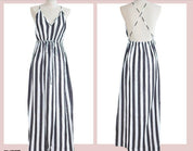 ＜Sサイズ２点即納＞【動画あり】ストライプバックオープンワンピース - select store mirror me＜Sサイズ２点即納＞【動画あり】ストライプバックオープンワンピース52693213mirror meselect store mirror me52693213【即納】S