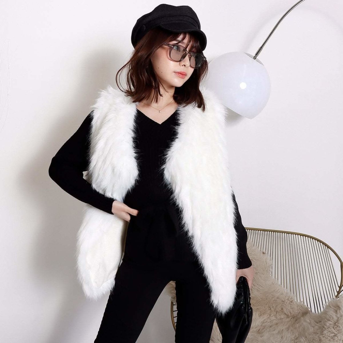 SALE【通常3,780▶︎3,402円】＜即納あり＞クリアアッシュグレーレンズサングラス - select store mirror meSALE【通常3,780▶︎3,402円】＜即納あり＞クリアアッシュグレーレンズサングラスmirror meselect store mirror meフリーサイズ