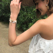 SALE【通常3,980▶︎3,582円】＜ゴールド3点即納＞シェルブレスレット　３色展開 - select store mirror meSALE【通常3,980▶︎3,582円】＜ゴールド3点即納＞シェルブレスレット　３色展開52693616mirror meselect store mirror me52693616ホワイト
