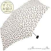 SALE【通常4,980▶︎4,482円】＜グレー即納１点＞晴雨兼用ドットレオパード柄折り畳み傘　２色展開 - select store mirror meSALE【通常4,980▶︎4,482円】＜グレー即納１点＞晴雨兼用ドットレオパード柄折り畳み傘　２色展開121121324mirror meselect store mirror me121121324ホワイト
