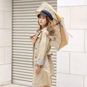 SALE【通常4,980▶︎4,482円】【即納残り１点】晴雨兼用ブラウンチェック柄２トーンカラー折り畳み傘 - select store mirror meSALE【通常4,980▶︎4,482円】【即納残り１点】晴雨兼用ブラウンチェック柄２トーンカラー折り畳み傘mirror meselect store mirror meフリーサイズ