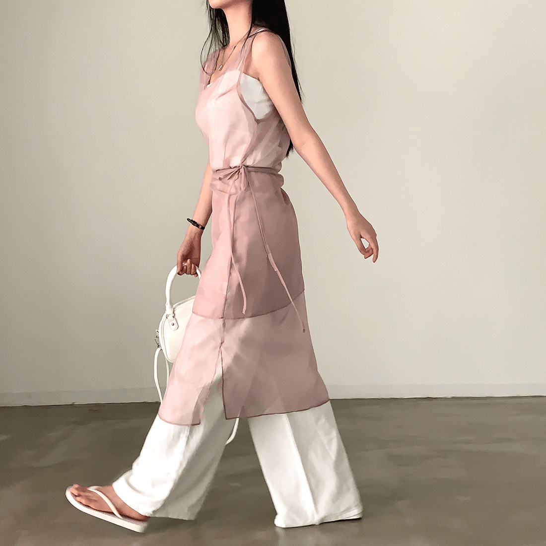 ベストワンピース - select store mirror meベストワンピースselect store mirror meselect store mirror meピンク