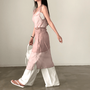 ベストワンピース - select store mirror meベストワンピースselect store mirror meselect store mirror meピンク