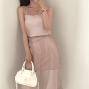 ベストワンピース - select store mirror meベストワンピースselect store mirror meselect store mirror meピンク
