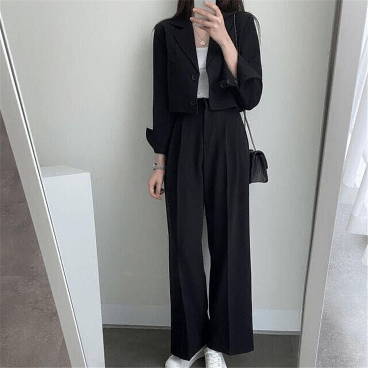 ストレートラインジャケットセットアップ - select store mirror meストレートラインジャケットセットアップselect store mirror meselect store mirror meピンク　S