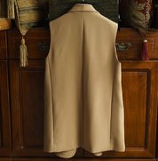 スタイリッシュ　ベストジャケット - select store mirror meスタイリッシュ　ベストジャケットselect store mirror meselect store mirror meカーキ　S