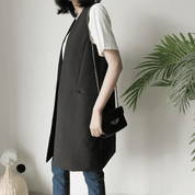 ロングベスト　ジャケット - select store mirror meロングベスト　ジャケットselect store mirror meselect store mirror meグレージュ　S