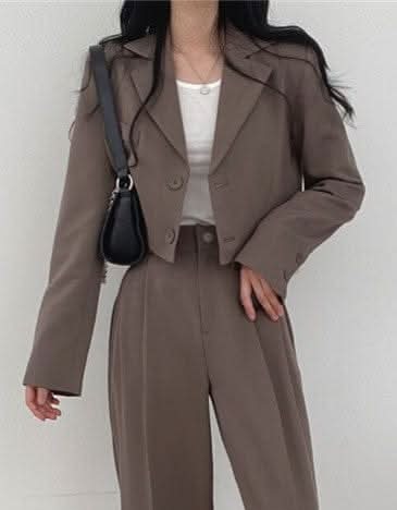 ストレートラインジャケットセットアップ - select store mirror meストレートラインジャケットセットアップselect store mirror meselect store mirror meピンク　S