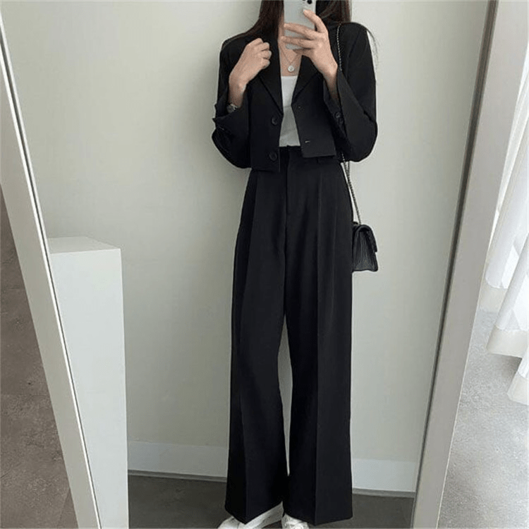 ストレートラインジャケットセットアップ - select store mirror meストレートラインジャケットセットアップselect store mirror meselect store mirror meピンク　S
