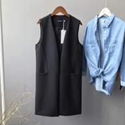 ロングベスト　ジャケット - select store mirror meロングベスト　ジャケットselect store mirror meselect store mirror meグレージュ　S