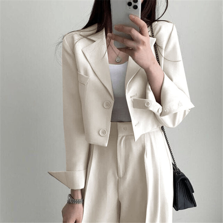 ストレートラインジャケットセットアップ - select store mirror meストレートラインジャケットセットアップselect store mirror meselect store mirror meピンク　S