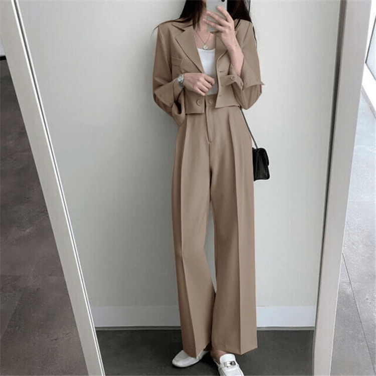 ストレートラインジャケットセットアップ - select store mirror meストレートラインジャケットセットアップselect store mirror meselect store mirror meピンク　S