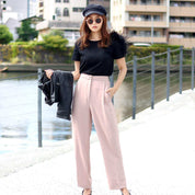 ＜Sサイズ即納＞【動画あり】かすみピンクハイウエストワイドレッグパンツ - select store mirror me＜Sサイズ即納＞【動画あり】かすみピンクハイウエストワイドレッグパンツ194555479mirror meselect store mirror me194555479【即納】S