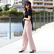 ＜Sサイズ即納＞【動画あり】かすみピンクハイウエストワイドレッグパンツ - select store mirror me＜Sサイズ即納＞【動画あり】かすみピンクハイウエストワイドレッグパンツ194555479mirror meselect store mirror me194555479【即納】S
