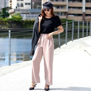 ＜Sサイズ即納＞【動画あり】かすみピンクハイウエストワイドレッグパンツ - select store mirror me＜Sサイズ即納＞【動画あり】かすみピンクハイウエストワイドレッグパンツ194555479mirror meselect store mirror me194555479【即納】S