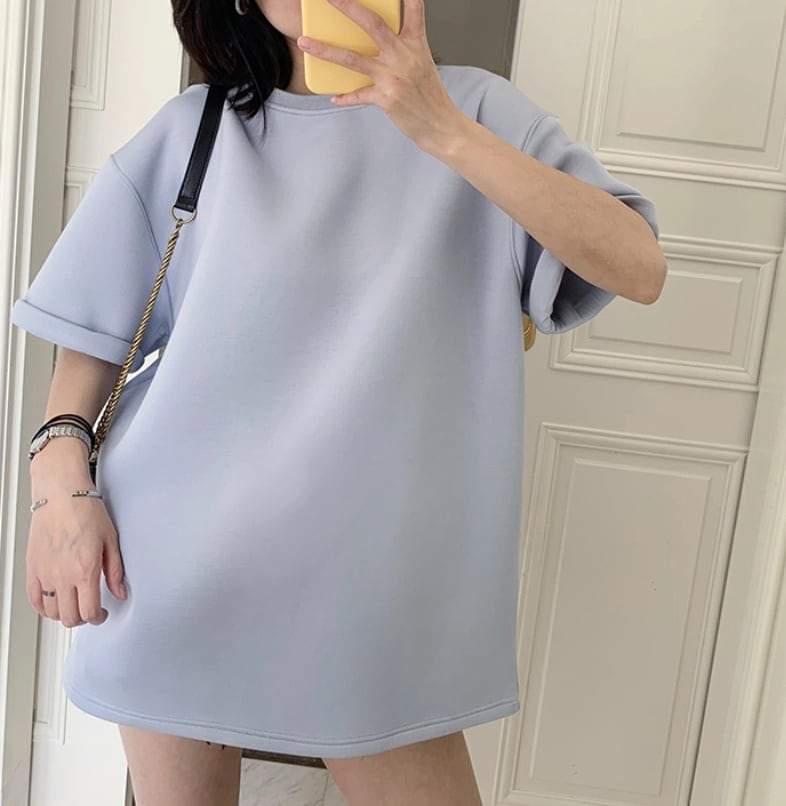 【動画あり】上質素材オーバーシルエットTシャツ　２色展開 - select store mirror me【動画あり】上質素材オーバーシルエットTシャツ　２色展開115223871mirror meselect store mirror me115223871ホワイト S