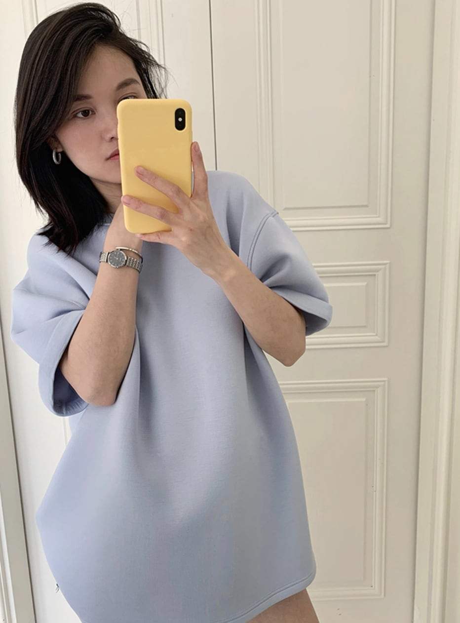 【動画あり】上質素材オーバーシルエットTシャツ　２色展開 - select store mirror me【動画あり】上質素材オーバーシルエットTシャツ　２色展開115223871mirror meselect store mirror me115223871ホワイト S