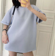 【動画あり】上質素材オーバーシルエットTシャツ　２色展開 - select store mirror me【動画あり】上質素材オーバーシルエットTシャツ　２色展開115223871mirror meselect store mirror me115223871ホワイト S