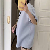 【動画あり】上質素材オーバーシルエットTシャツ　２色展開 - select store mirror me【動画あり】上質素材オーバーシルエットTシャツ　２色展開115223871mirror meselect store mirror me115223871ホワイト S