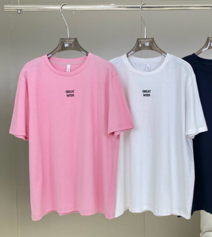 ワンポイントメッセージロングTシャツ　２色展開 - select store mirror meワンポイントメッセージロングTシャツ　２色展開205736543mirror meselect store mirror me205736543ホワイト