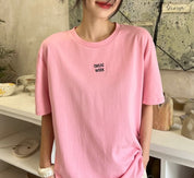 ワンポイントメッセージロングTシャツ　２色展開 - select store mirror meワンポイントメッセージロングTシャツ　２色展開205736543mirror meselect store mirror me205736543ホワイト