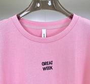 ワンポイントメッセージロングTシャツ　２色展開 - select store mirror meワンポイントメッセージロングTシャツ　２色展開205736543mirror meselect store mirror me205736543ホワイト