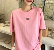 ワンポイントメッセージロングTシャツ　２色展開 - select store mirror meワンポイントメッセージロングTシャツ　２色展開205736543mirror meselect store mirror me205736543ホワイト