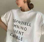 メッセージロゴマニッシュTシャツ　４色展開 - select store mirror meメッセージロゴマニッシュTシャツ　４色展開175873128mirror meselect store mirror me175873128ホワイトS