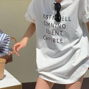 メッセージロゴマニッシュTシャツ　４色展開 - select store mirror meメッセージロゴマニッシュTシャツ　４色展開175873128mirror meselect store mirror me175873128ホワイトS