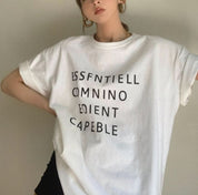 メッセージロゴマニッシュTシャツ　４色展開 - select store mirror meメッセージロゴマニッシュTシャツ　４色展開175873128mirror meselect store mirror me175873128ホワイトS