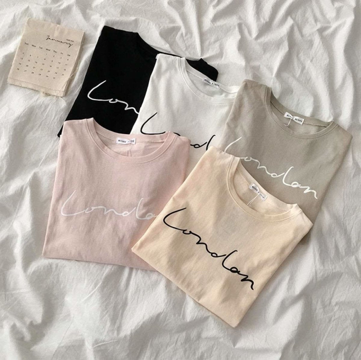 ラフロゴパステルコットンTシャツ　５色展開 - select store mirror meラフロゴパステルコットンTシャツ　５色展開107906041mirror meselect store mirror me107906041ホワイト
