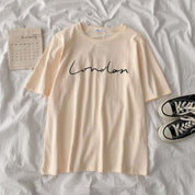 ラフロゴパステルコットンTシャツ　５色展開 - select store mirror meラフロゴパステルコットンTシャツ　５色展開107906041mirror meselect store mirror me107906041ホワイト
