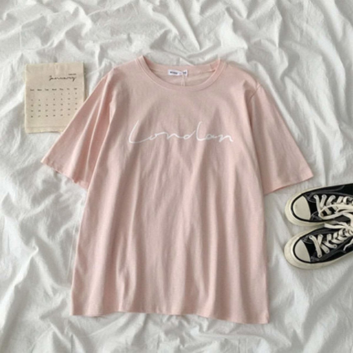 ラフロゴパステルコットンTシャツ　５色展開 - select store mirror meラフロゴパステルコットンTシャツ　５色展開107906041mirror meselect store mirror me107906041ホワイト