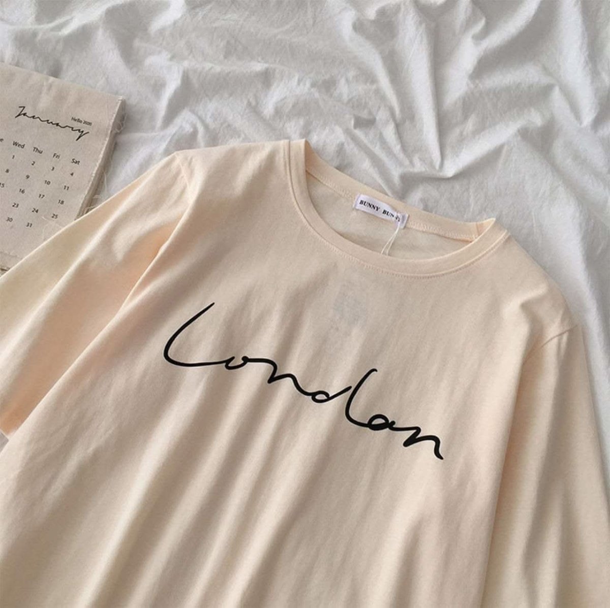 ラフロゴパステルコットンTシャツ　５色展開 - select store mirror meラフロゴパステルコットンTシャツ　５色展開107906041mirror meselect store mirror me107906041ホワイト