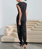 ＜大ヒット＞【動画あり】Vネックノースリーブサックロンパース　２色展開 - select store mirror me＜大ヒット＞【動画あり】Vネックノースリーブサックロンパース　２色展開176742516mirror meselect store mirror me176742516グレーS