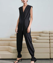 ＜大ヒット＞【動画あり】Vネックノースリーブサックロンパース　２色展開 - select store mirror me＜大ヒット＞【動画あり】Vネックノースリーブサックロンパース　２色展開176742516mirror meselect store mirror me176742516グレーS