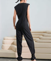 ＜大ヒット＞【動画あり】Vネックノースリーブサックロンパース　２色展開 - select store mirror me＜大ヒット＞【動画あり】Vネックノースリーブサックロンパース　２色展開176742516mirror meselect store mirror me176742516グレーS