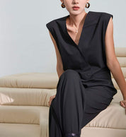 ＜大ヒット＞【動画あり】Vネックノースリーブサックロンパース　２色展開 - select store mirror me＜大ヒット＞【動画あり】Vネックノースリーブサックロンパース　２色展開176742516mirror meselect store mirror me176742516グレーS