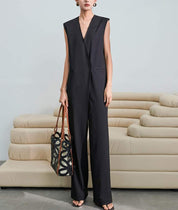 ＜大ヒット＞【動画あり】Vネックノースリーブサックロンパース　２色展開 - select store mirror me＜大ヒット＞【動画あり】Vネックノースリーブサックロンパース　２色展開176742516mirror meselect store mirror me176742516グレーS