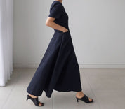 美シルエットVネックポケットワンピース　３色展開 - select store mirror me美シルエットVネックポケットワンピース　３色展開182946129mirror meselect store mirror me182946129ホワイトS