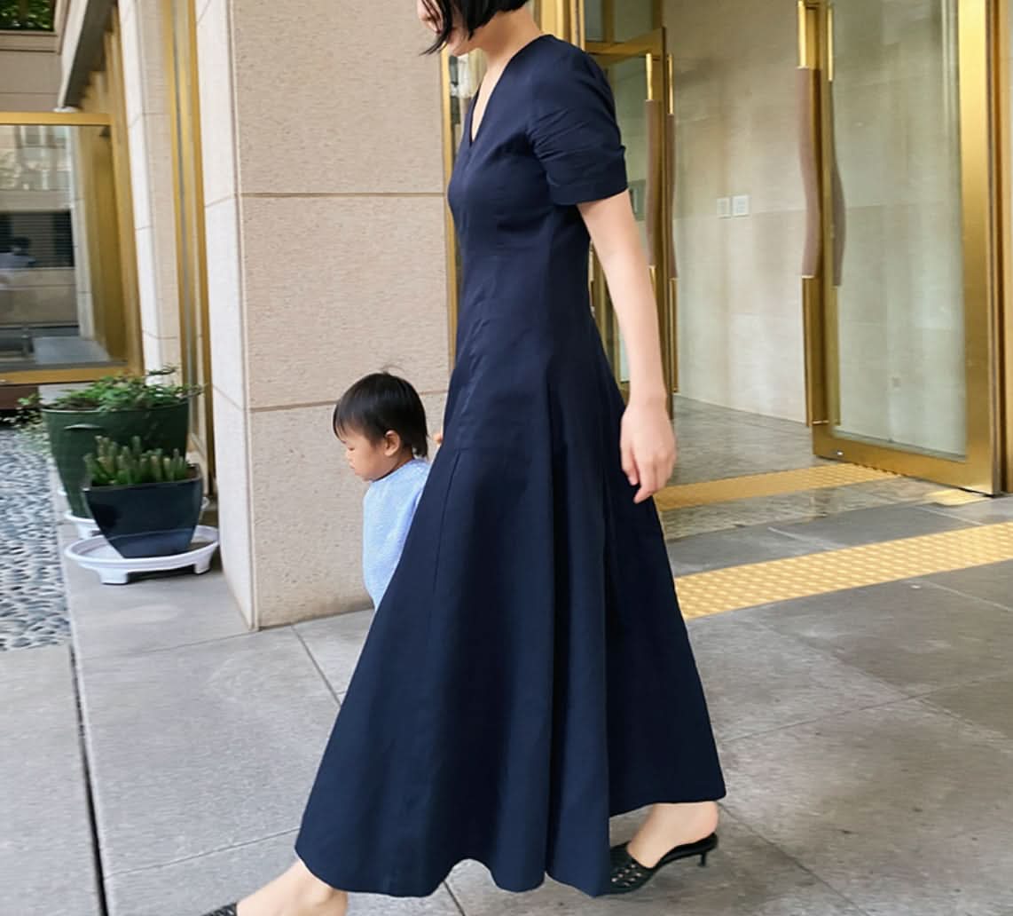 美シルエットVネックポケットワンピース　３色展開 - select store mirror me美シルエットVネックポケットワンピース　３色展開182946129mirror meselect store mirror me182946129ホワイトS