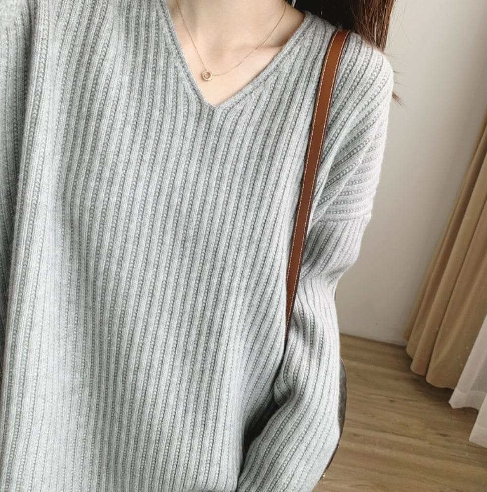 【動画あり】カシミヤ混Vネックニットセーター　５色展開 - select store mirror me【動画あり】カシミヤ混Vネックニットセーター　５色展開189966178mirror meselect store mirror me189966178アイボリー