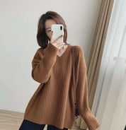 【動画あり】カシミヤ混Vネックニットセーター　５色展開 - select store mirror me【動画あり】カシミヤ混Vネックニットセーター　５色展開189966178mirror meselect store mirror me189966178アイボリー