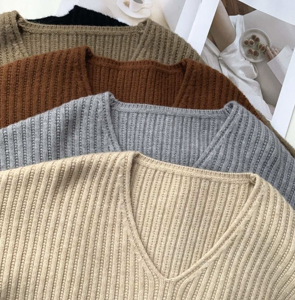 【動画あり】カシミヤ混Vネックニットセーター　５色展開 - select store mirror me【動画あり】カシミヤ混Vネックニットセーター　５色展開189966178mirror meselect store mirror me189966178アイボリー