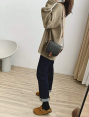 【動画あり】カシミヤ混Vネックニットセーター　５色展開 - select store mirror me【動画あり】カシミヤ混Vネックニットセーター　５色展開189966178mirror meselect store mirror me189966178アイボリー