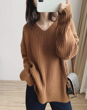 【動画あり】カシミヤ混Vネックニットセーター　５色展開 - select store mirror me【動画あり】カシミヤ混Vネックニットセーター　５色展開189966178mirror meselect store mirror me189966178アイボリー