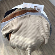 【動画あり】カシミヤ混Vネックニットセーター　５色展開 - select store mirror me【動画あり】カシミヤ混Vネックニットセーター　５色展開189966178mirror meselect store mirror me189966178アイボリー
